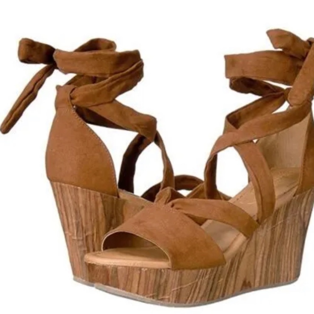 👡NEW Kenneth Cole cork wedge heels